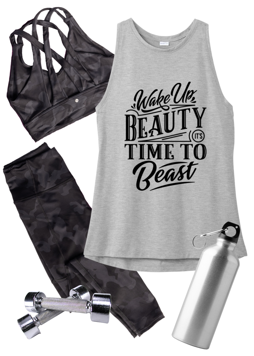 Wake Up Beauty It's Time To Beast Tumbler – SoulfulWear